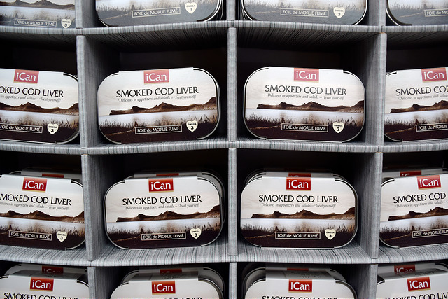 Smoked Cod Liver at The Icelandic Pantry, Borough Market | www.rachelphipps.com @rachelphipps