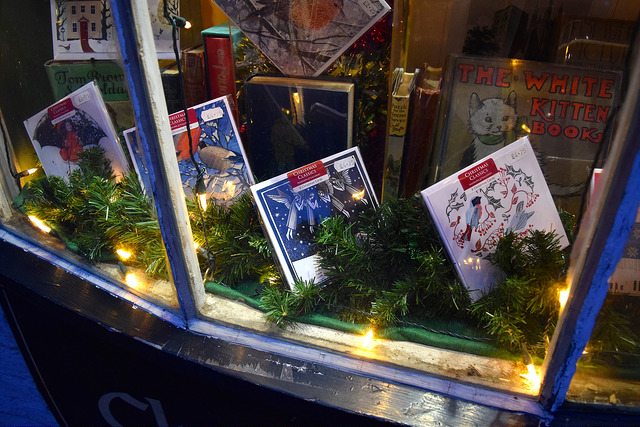 Christmas Cards at The Chaucer Bookshop, Canterbury | www.rachelphipps.com @rachelphipps