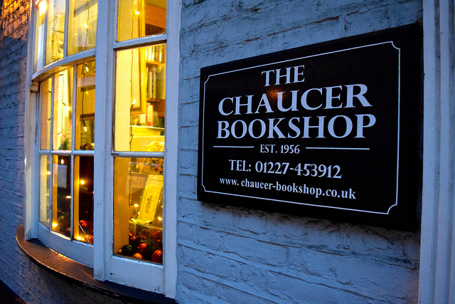 The Chaucer Bookshop, Canterbury | www.rachelphipps.com @rachelphipps
