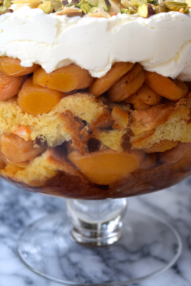 Apricot & Cardamom New Year Trifle | www.rachelphipps.com @rachelphipps