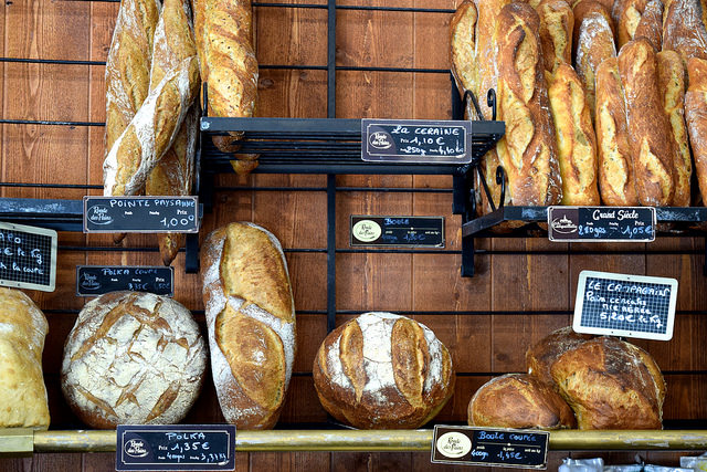 French Bread in Combourg, Brittany | www.rachelphipps.com @rachelphipps