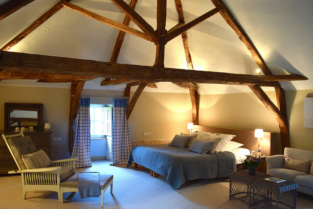 Top Bedroom at Manoir de Malagorse | www.rachelphipps.com @rachelphipps