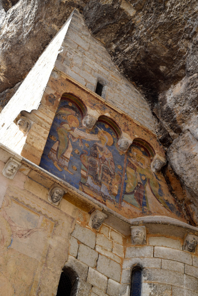 Preserved Fresco at Rocamadour | www.rachelphipps.com @rachelphipps