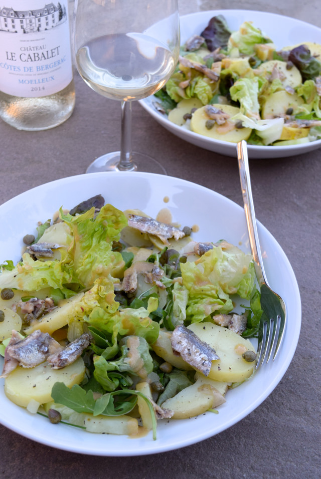 Anchovy, Caper & Potato Salads | www.rachelphipps.com @rachelphipps