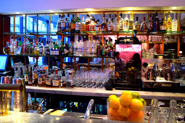 Bar at The Palomar, Soho | www.rachelphipps.com @rachelphipps