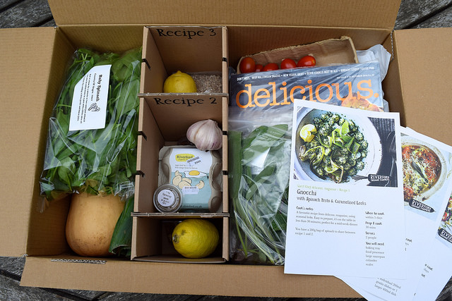 Riverford Organic and .delicious Magazine Guest Chef Meal Box | www.rachelphipps.com @rachelphipps