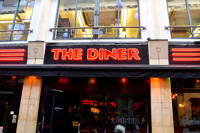 The Diner, Soho | www.rachelphipps.com @rachelphipps
