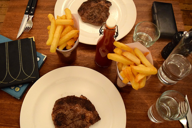 Steaks at Hawksmoor, Knightsbridge | www.rachelphipps.com @rachelphipps