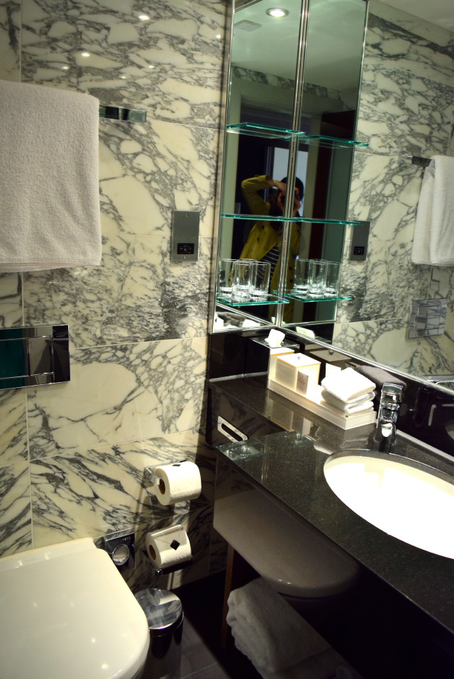 Superior Room Bathroom at The Marylebone Hotel | www.rachelphipps.com @rachelphipps