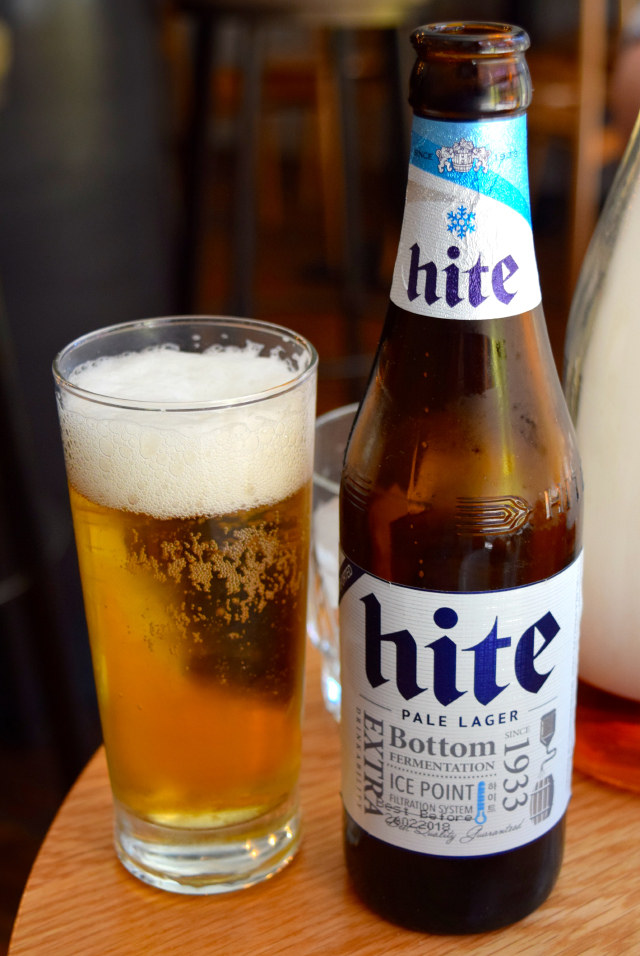 Hite Beer at Bo Drake, Soho | www.rachelphipps.com @rachelphipps