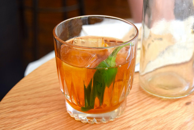 Smoked Whisky Cocktail at Bo Drake, Soho | www.rachelphipps.com @rachelphipps