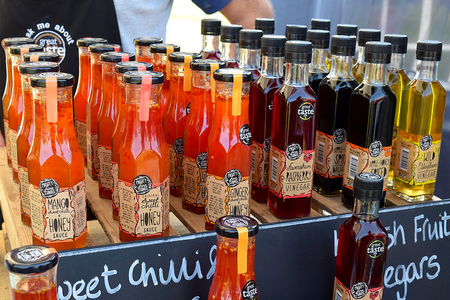 Sauces from Mighty Fine Things at We Love Hythe Food Festival | www.rachelphipps.com @rachelphipps