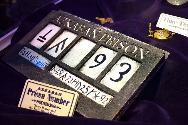 Azkaban Prisoner Numbers at the Harry Potter Studio Tour, London | #harrypotter www.rachelphipps.com @rachelphipps