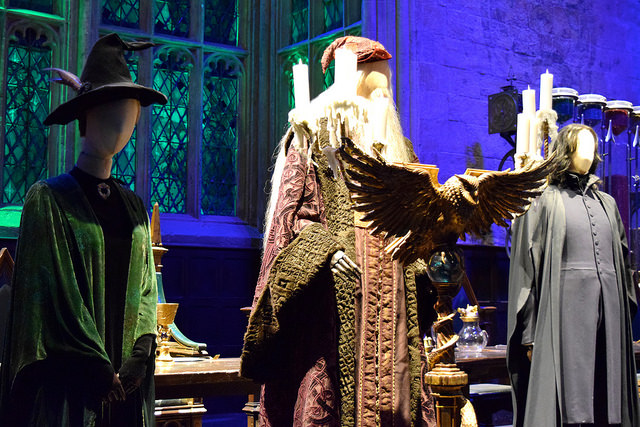 Teachers in the Great Hall at the Harry Potter Studio Tour, London | #harrypotter www.rachelphipps.com @rachelphipps