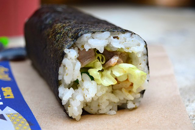 Spicy Tuna Hand Roll at Inigo, Soho #sushi #lunch #london #soho #handrolls | www.rachelphipps.com @rachelphipps