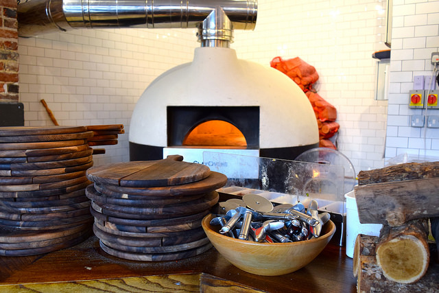 Pizza Oven at Chapter, Canterbury #pizza #canterbury #sourdough
