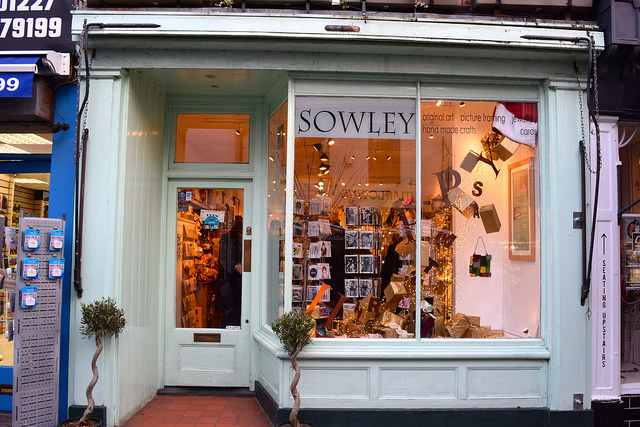 Sowley Christmas Windows, Canterbury #christmas