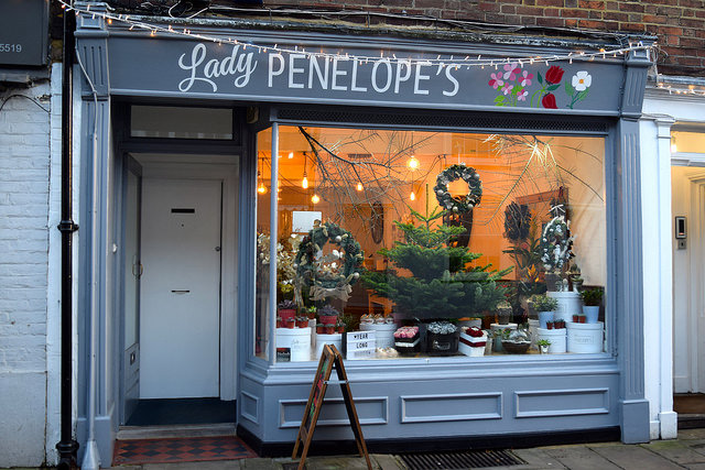 Lady Penelope's Christmas Windows, Canterbury #christmas