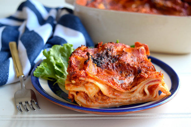 How To Make A Stupidly Simple Lasagna #lasagna #meatfreemonday #vegetarian