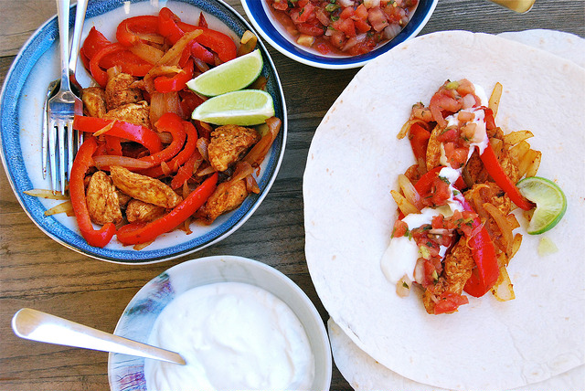 Homemade Chicken Fajitas #fajitas #mexican #chicken #homemade #howto