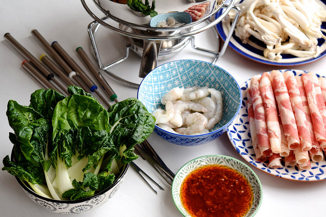 Ingredients for Chinese Hot Pot #hotpot #chinese #chinesenewyear