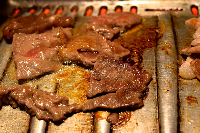 Marinated Beef at SuperStar Korean Barbecue