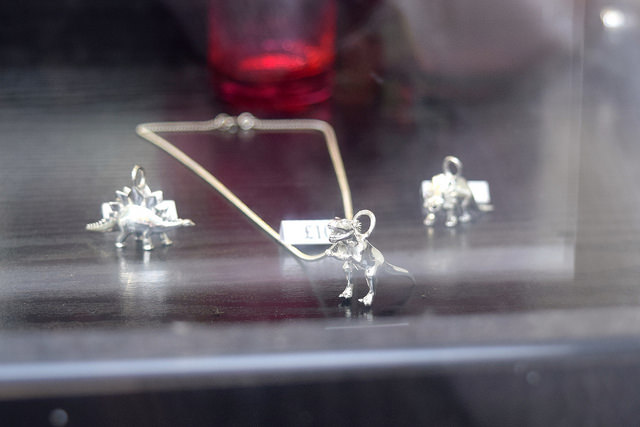 Dinosaur Pendants at 925 Silver, Canterbury #canterbury #silver #jewellery