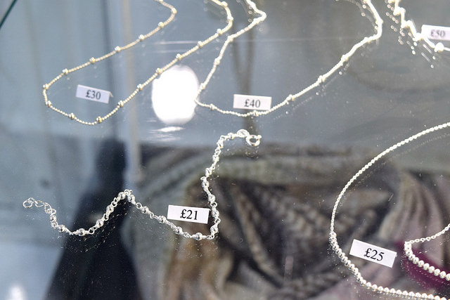 Delicate Jewellery at 925 Silver, Canterbury #canterbury #silver #jewellery