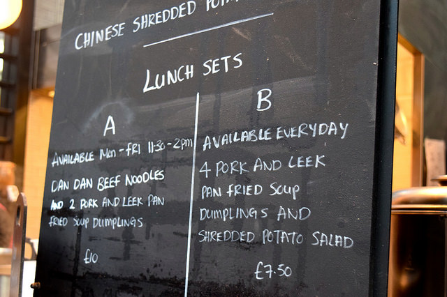 Lunch Sets from Dumpling Shack at The Kitchen at Old Spitalfields Market #dumplingshack #streetfood #london #spitalfields