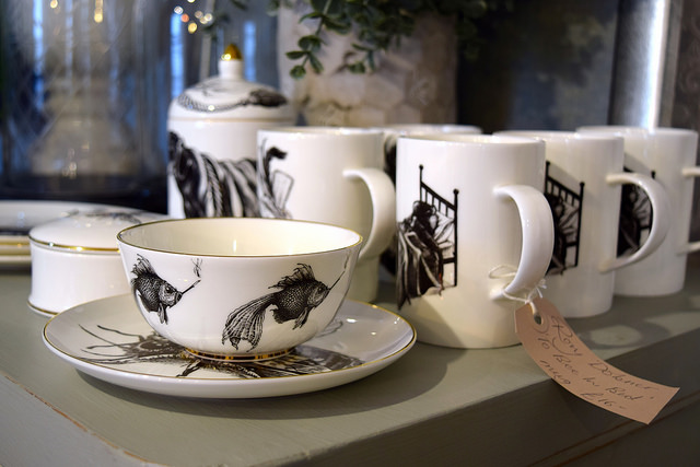 Black and White China at Queen Bee Home, Canterbury