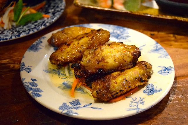 Lemongrass Chicken Wings at Vietfood, Chinatown #vietnamese #chinatown #london