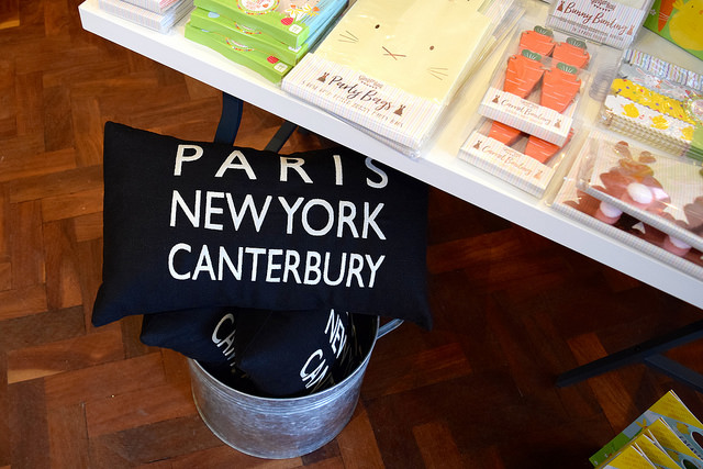 Paris, New York, Canterbury Cushion at Wrapped!, Canterbury