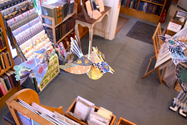 Paper Birds at The Chaucer Bookshop, Canterbury