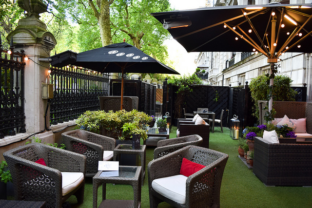 The Royal Horseguards Hotel's Secret Herb Garden #gingarden #pubgarden #hotel #london