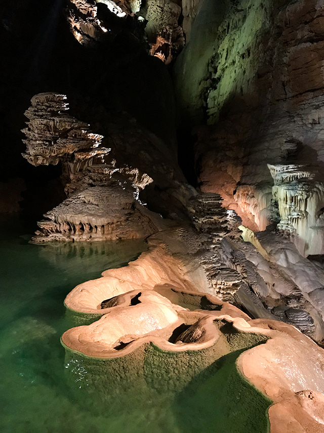 Underground Lakes at Padirac, Lot #padirac #caves #france #lot #travel #travelguide