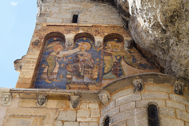 Preserved Paintings at Rocamadour, France #unesco #rocamadour #france #travel #travelguide