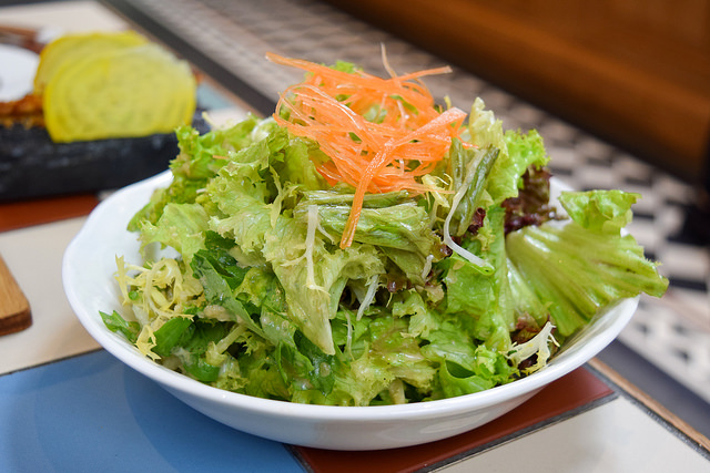 Japanese Salad at Yashin Ocean House, Kensington #sushi #london #kensington