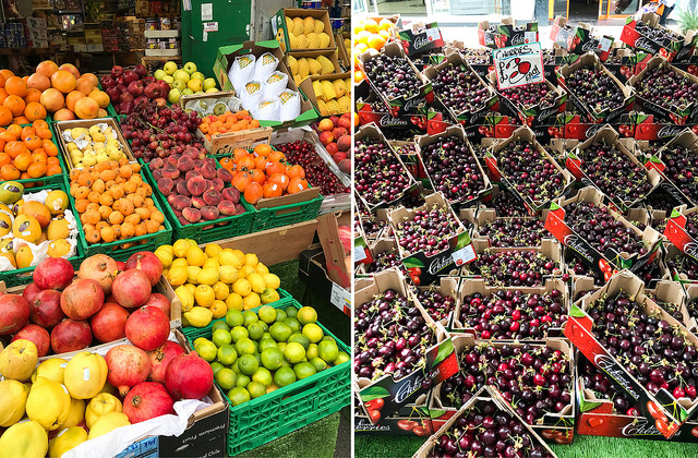 North End Road Market, Fulham #market #fulham #london #produce #cherries