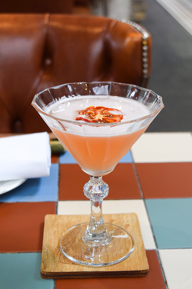 Unami Margarita at Yashin Ocean House, Kensington #cocktail #sushi #london #kensington