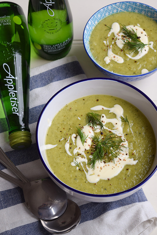 Easy Courgette Soup #soup #courgette #zucchini