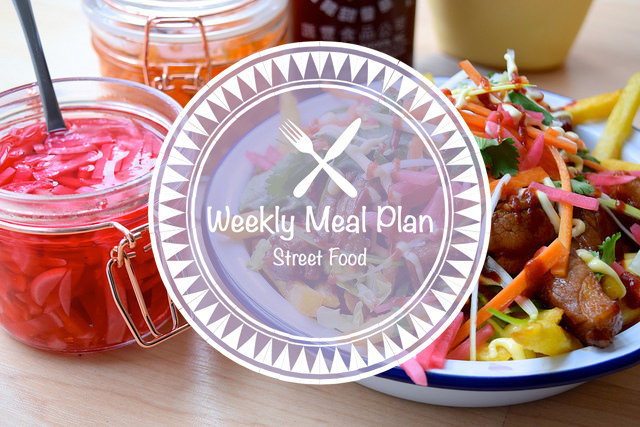 Weekly Meal Plan Street Food