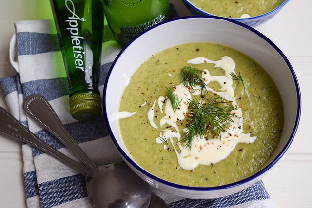 Courgette Soup #soup #courgette #zucchini