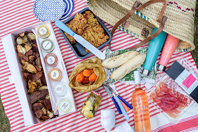 A French Picnic In The Park at Bishops Palace