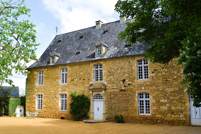 Manor House at the Jardins de Eyrugnac #gardens #eyrugnac #dordogne #france #travel