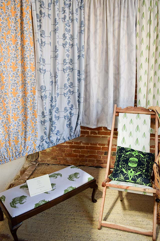 Kate Linforth Fabrics at Wealden Literary Festival 2018