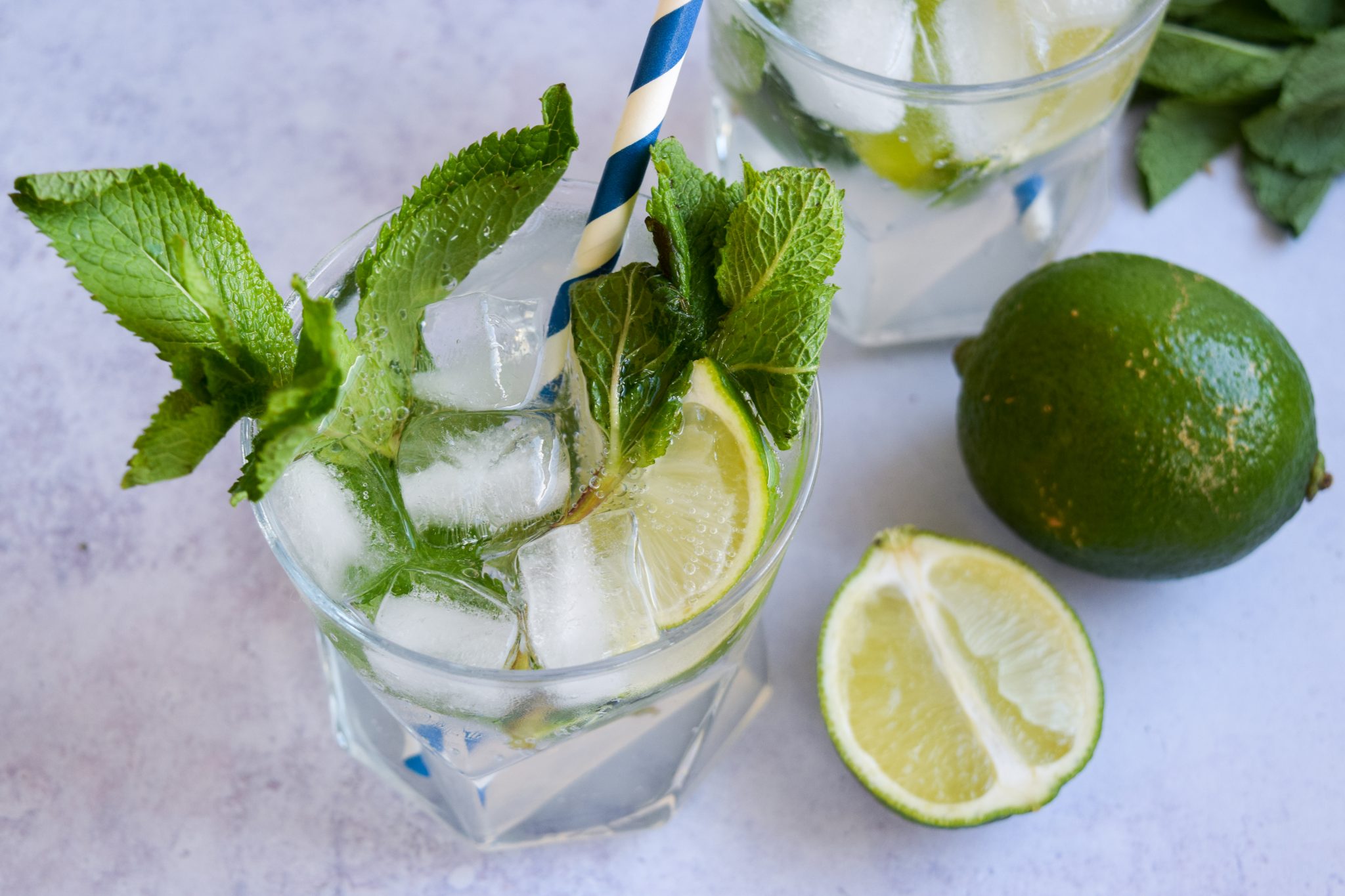 Naturally Sweetened Mint Mojito Recipe - Lexi's Clean Kitchen