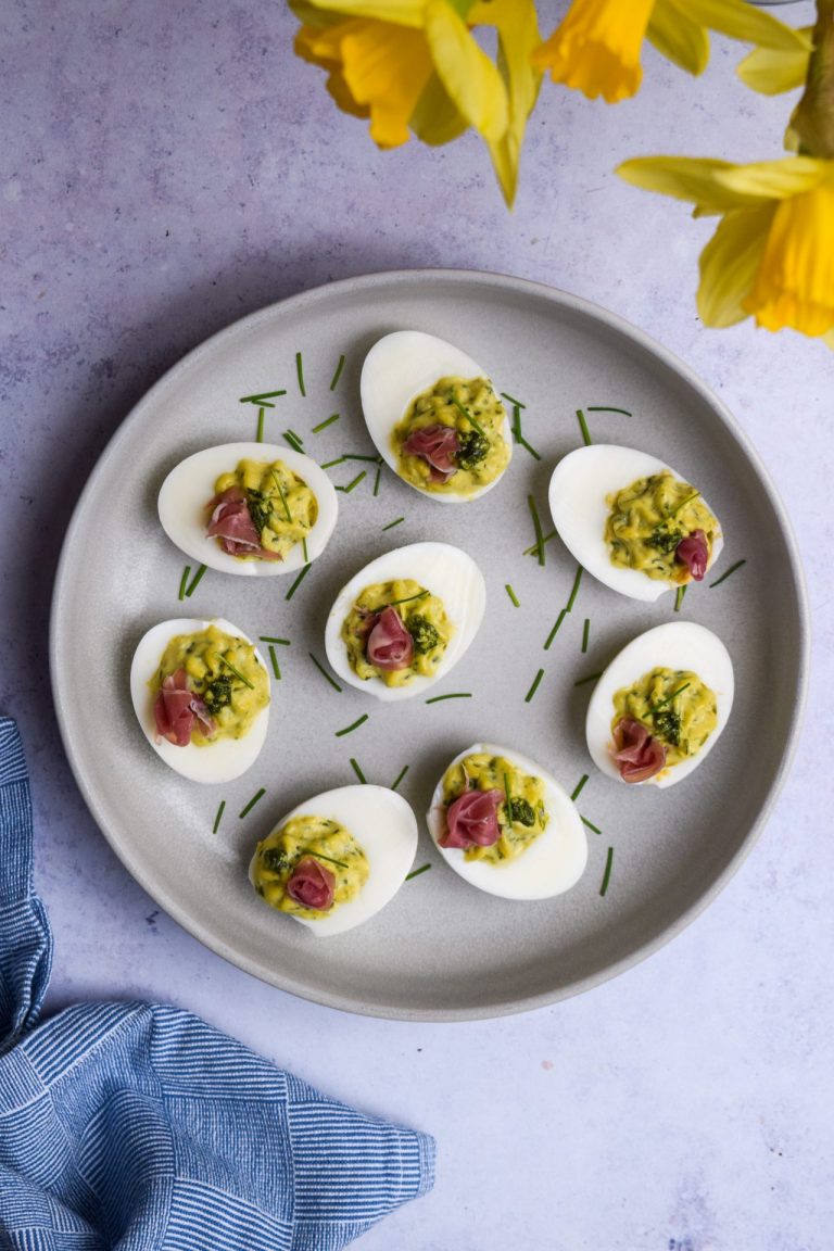 Recipe Green Eggs & Ham Devilled Eggs Rachel Phipps