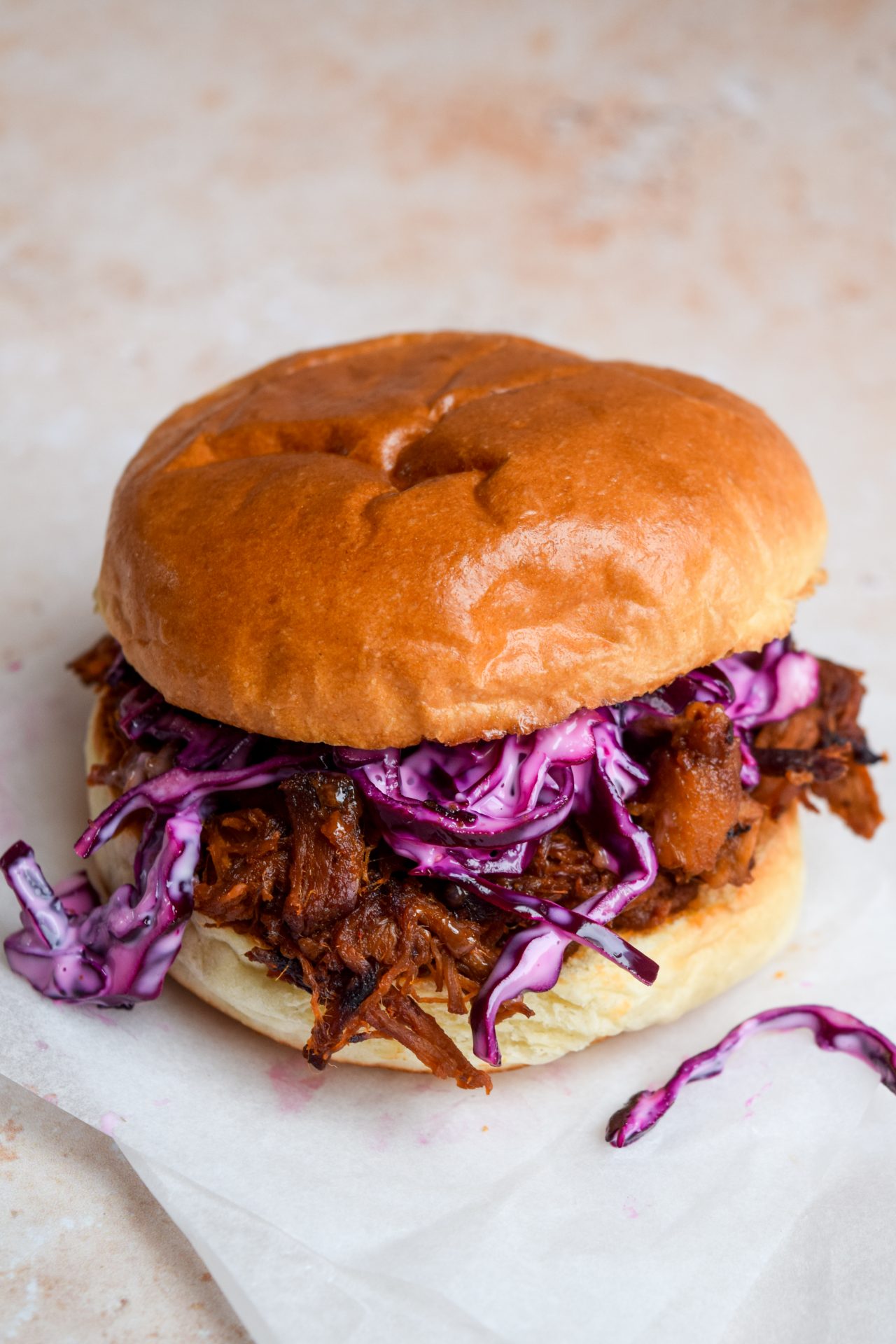 Slow Cooker Barbecue Pulled Pork Sandwiches with Classic Coleslaw ...