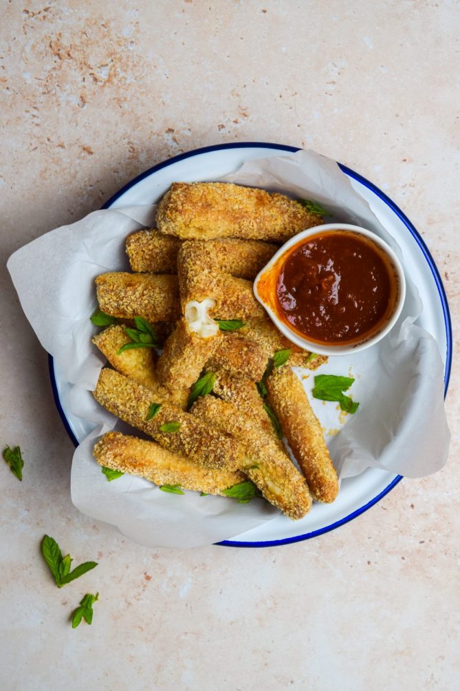 Air Fryer Halloumi Fries Rachel Phipps