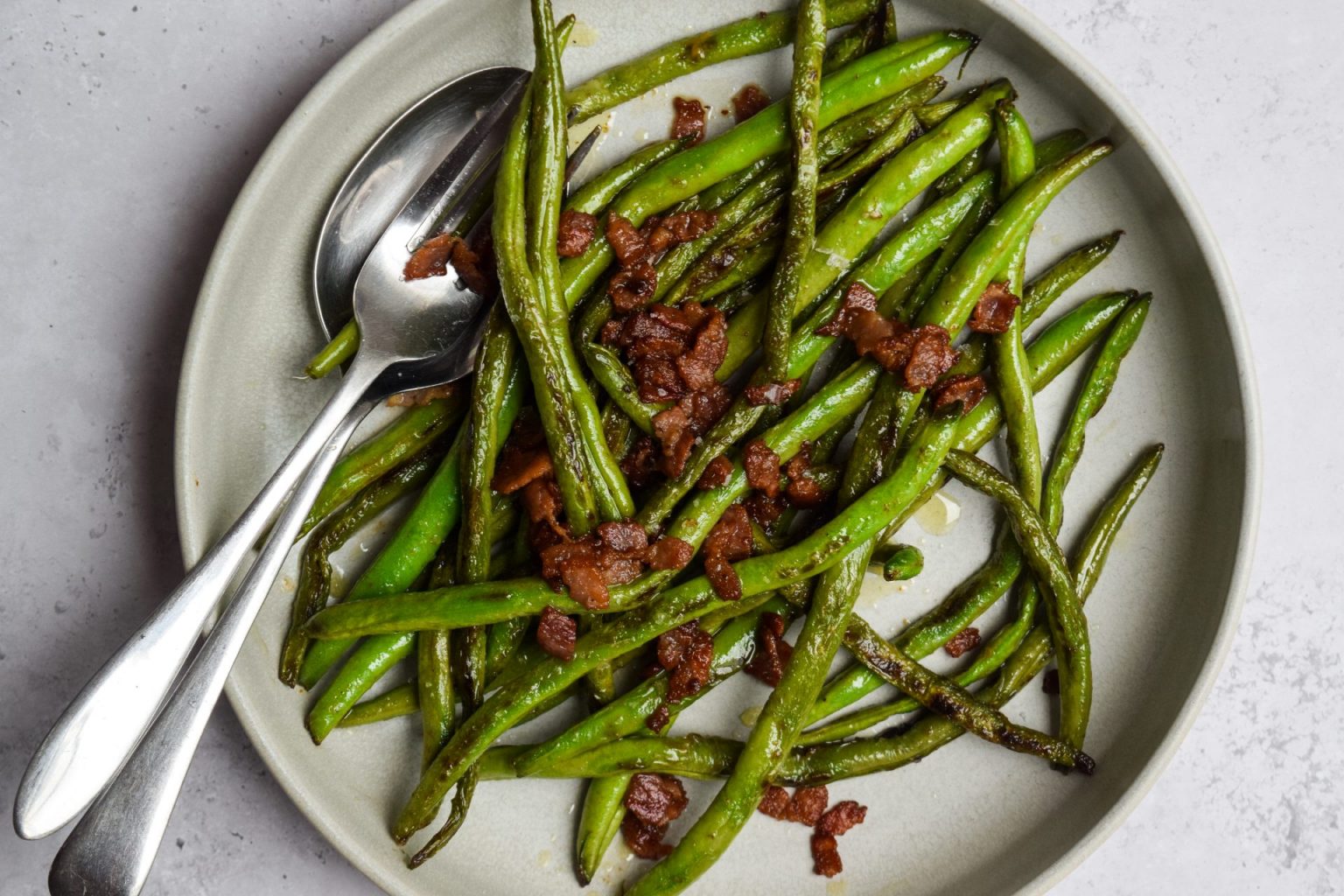 Green Beans with Bacon Vinaigrette Rachel Phipps